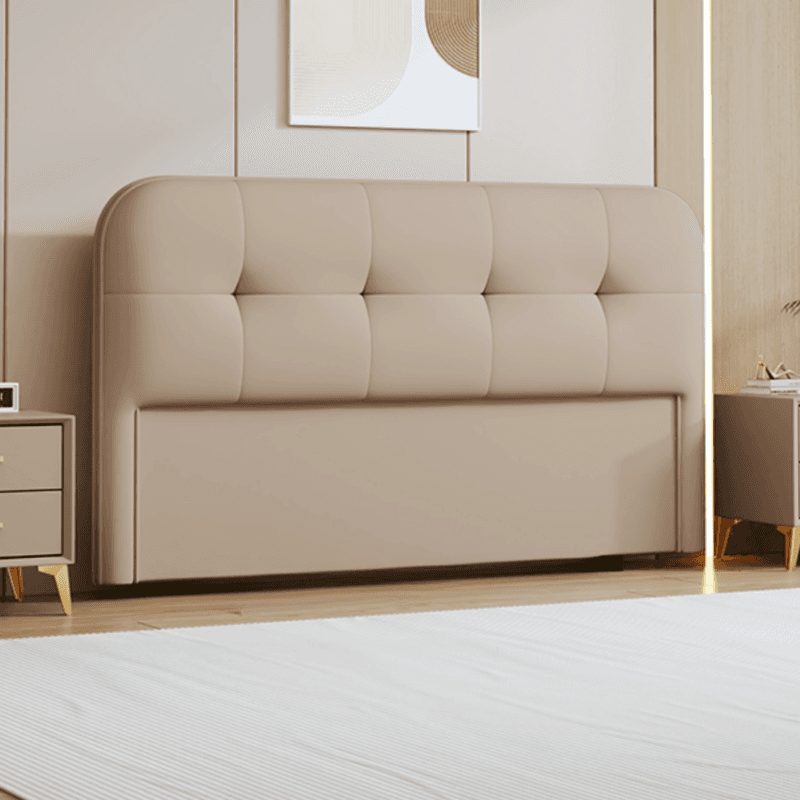 Modern Simple Style Panel Headboard with No Distressing, Piled Tufted Rectangle Design for King/Queen/Twin XL Bed, Featuring Sponge Upholstery and Standard Height thumbnail 9