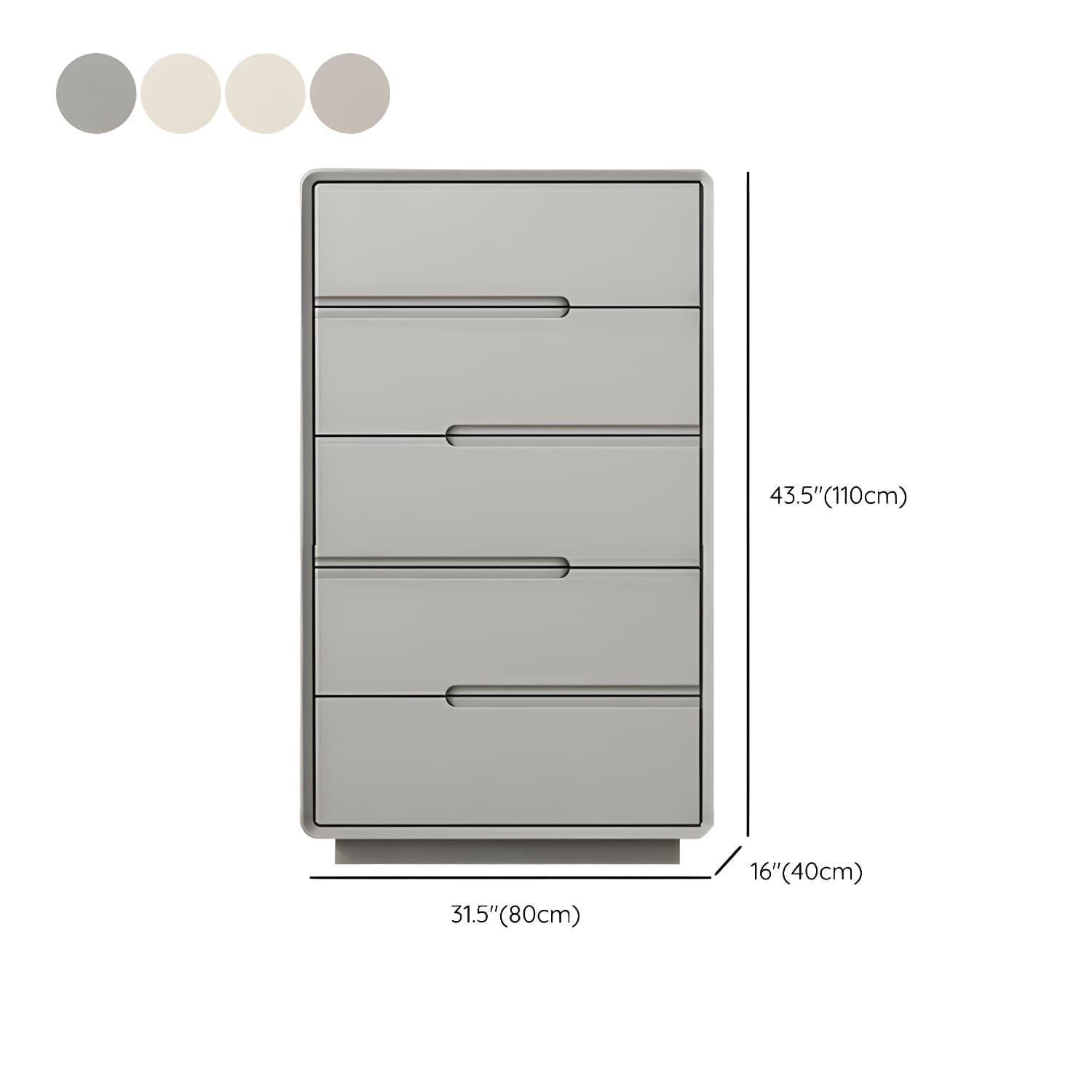 Light Oak Modern Dresser with Solid Wood Construction and Soft-Close Drawers thumbnail 24