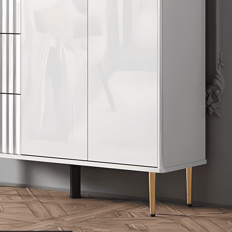 Luxurious Chalk Stone Standard Flooring Sideboard with 3 Doors & Variable Shelf thumbnail 18