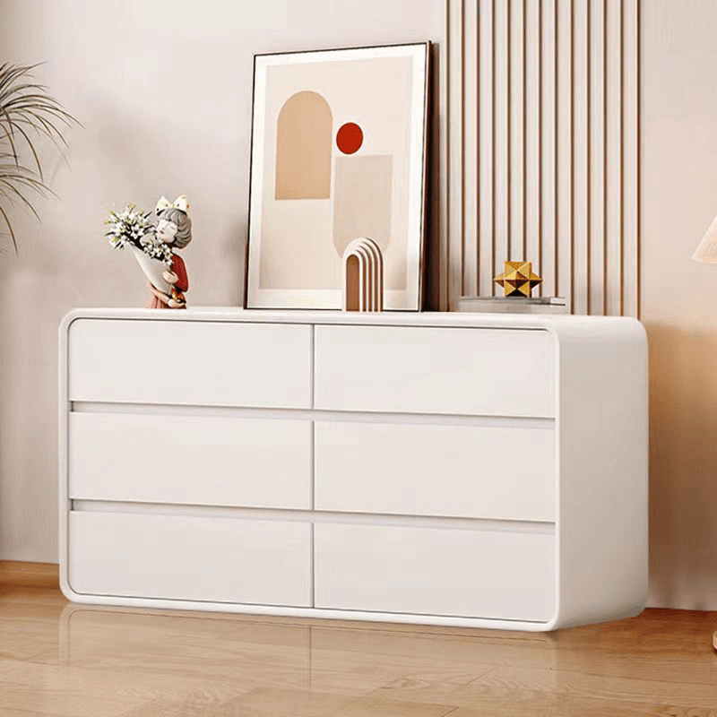 Simple Lumber Horizontal Double Dresser for Sleeping Room, 8 Drawers/6 Drawers - image 6