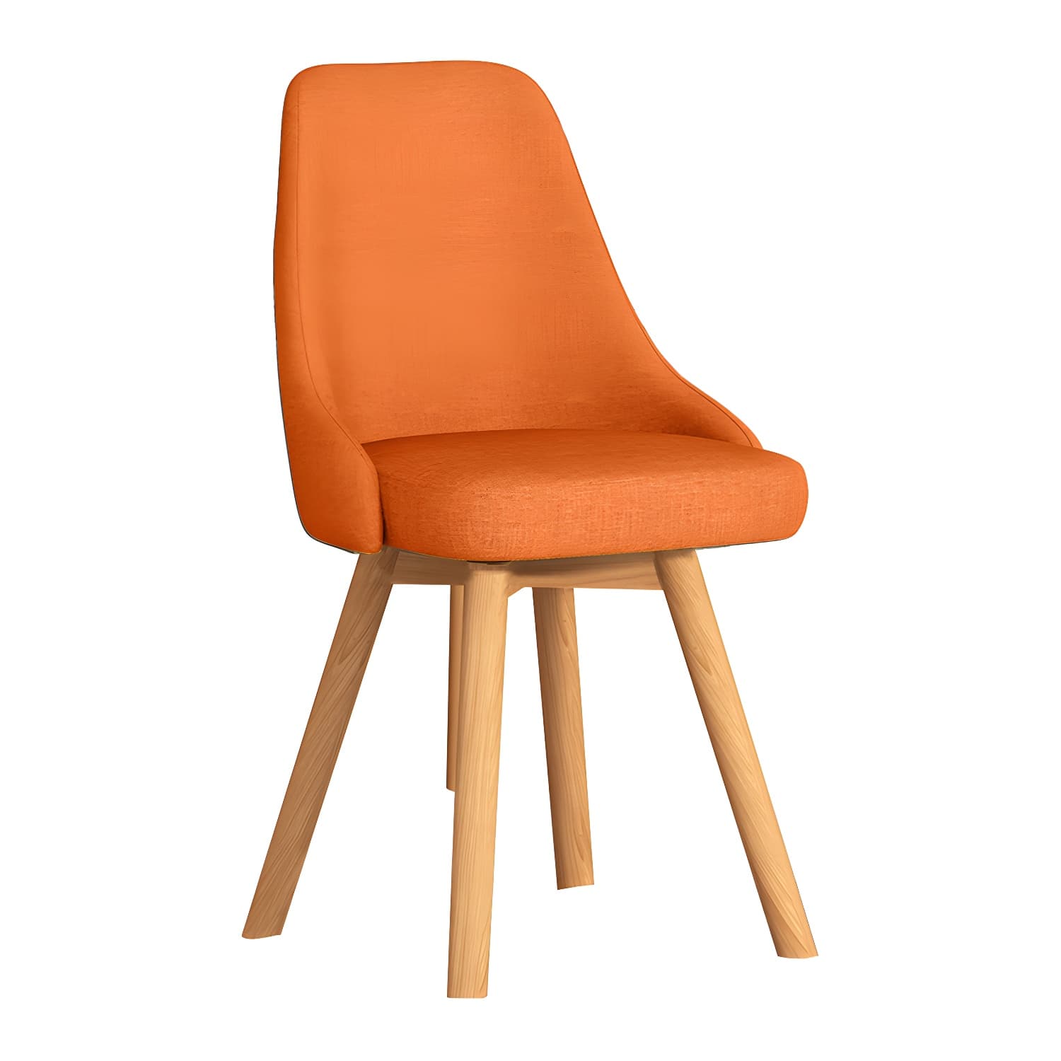Solid Wood Dining Chair Modern Style Swivel Side Chair for Dining Room thumbnail 8