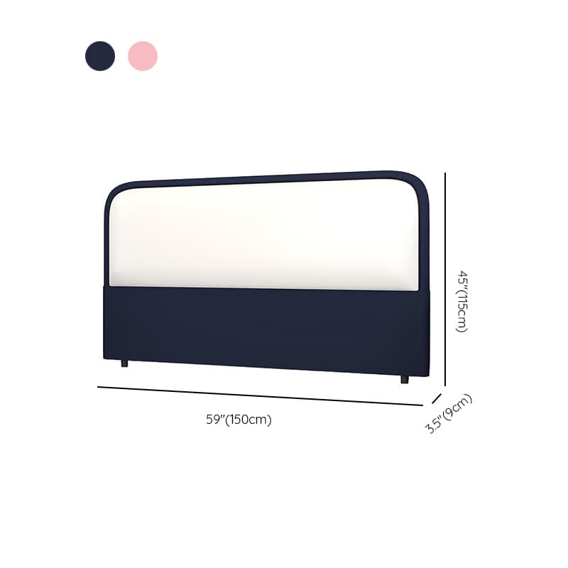 Simplistic Free-standing Standard Twin(38"W x 75"L) Panel No Distressing With Legs in Wood and Sponge thumbnail 18