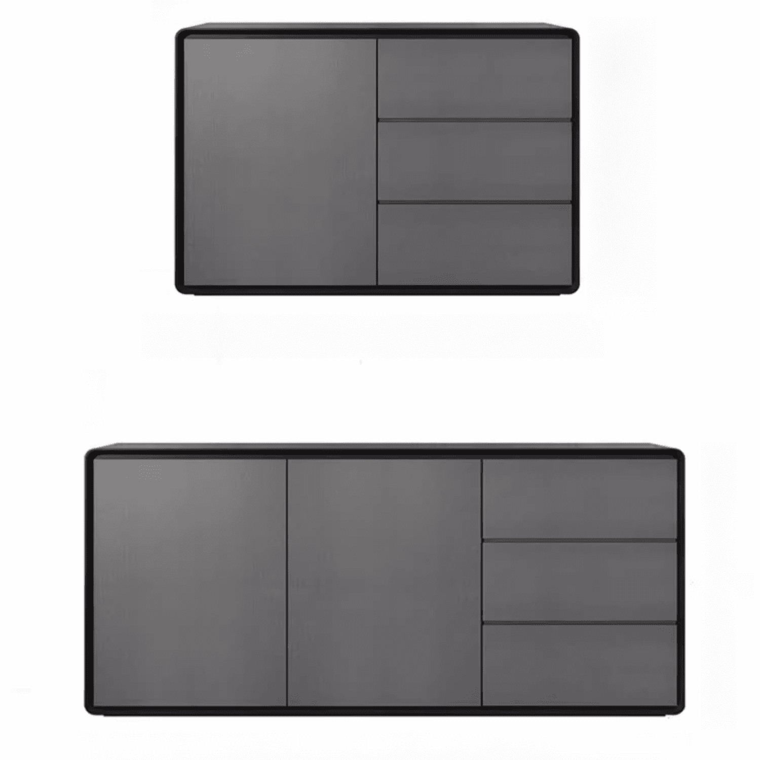 Self-supporting Flooring Counterboard Sideboard with Five Internal Shelves & Culinary Equipment Storage Galley thumbnail 10