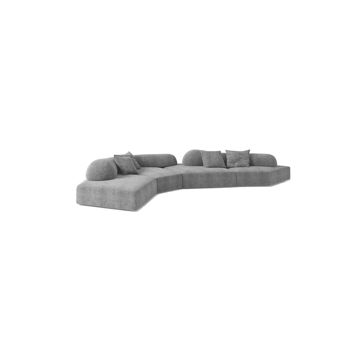 L-Shape/Straight Sofa/Corner Sectional with Left/Horizontal Orientation and Button-tufted Detail thumbnail 1