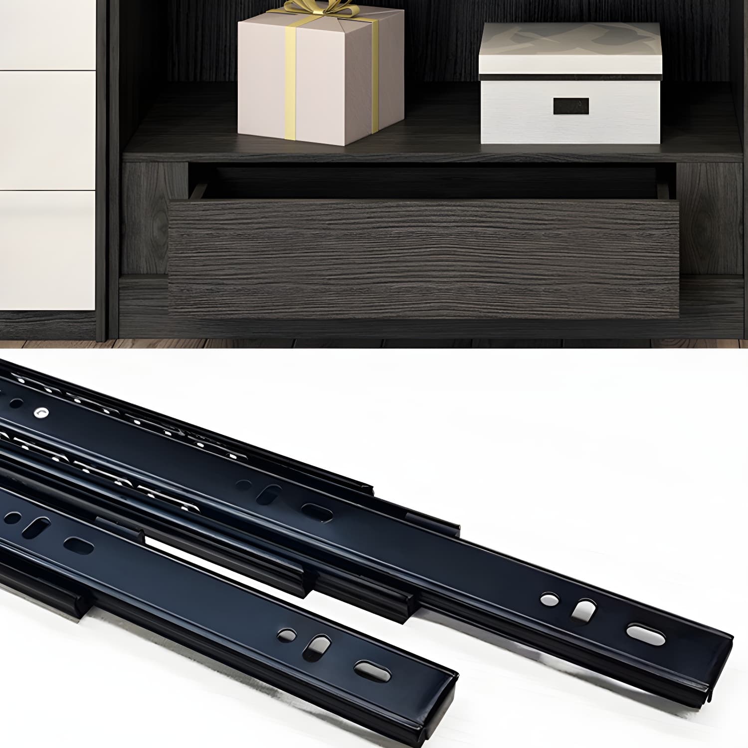 Modern Tempered Glass Doors Wardrobe Wood Frame Wardrobe without Light thumbnail 6