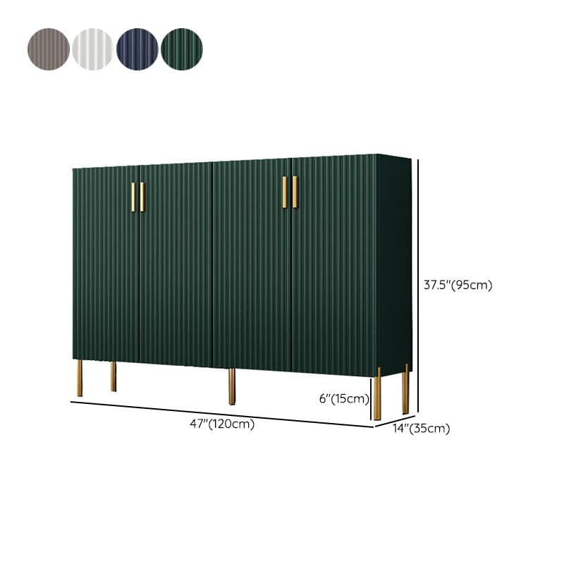 Floor Freestanding Sideboard/Server in Wood with Countertop and Three/Five Internal Shelves in a Luxury Style thumbnail 21