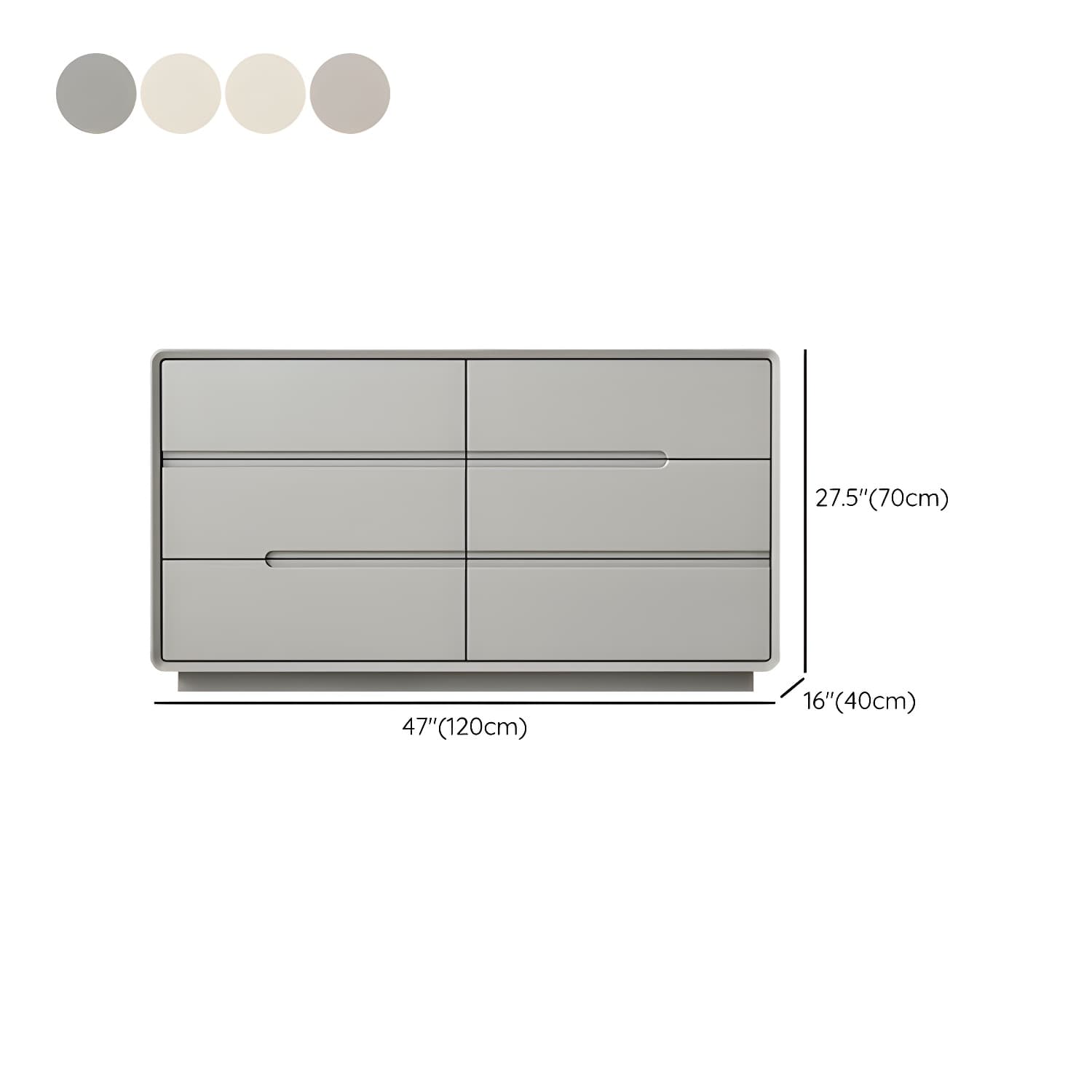 Light Oak Modern Dresser with Solid Wood Construction and Soft-Close Drawers thumbnail 20