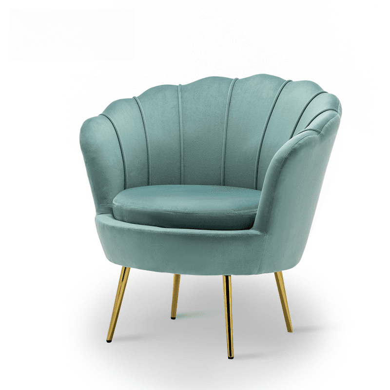 Magenta/Olive Green/Cerulean Single Sofa/Loveseat with Sloped Arms Sitting Room thumbnail 6