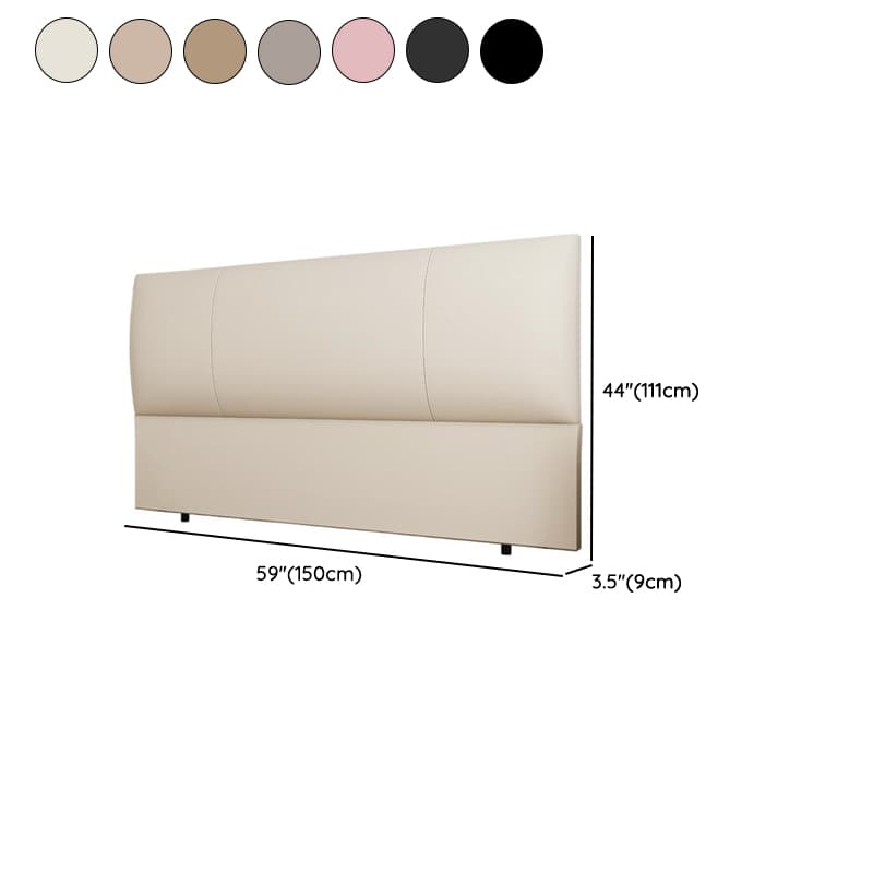 Simplistic Style Panel Headboard in Natural Wood with No Distressing, Rectangular Shape for Queen/Full/Twin XL Bed, Featuring Sponge Upholstery and Standard Height thumbnail 15