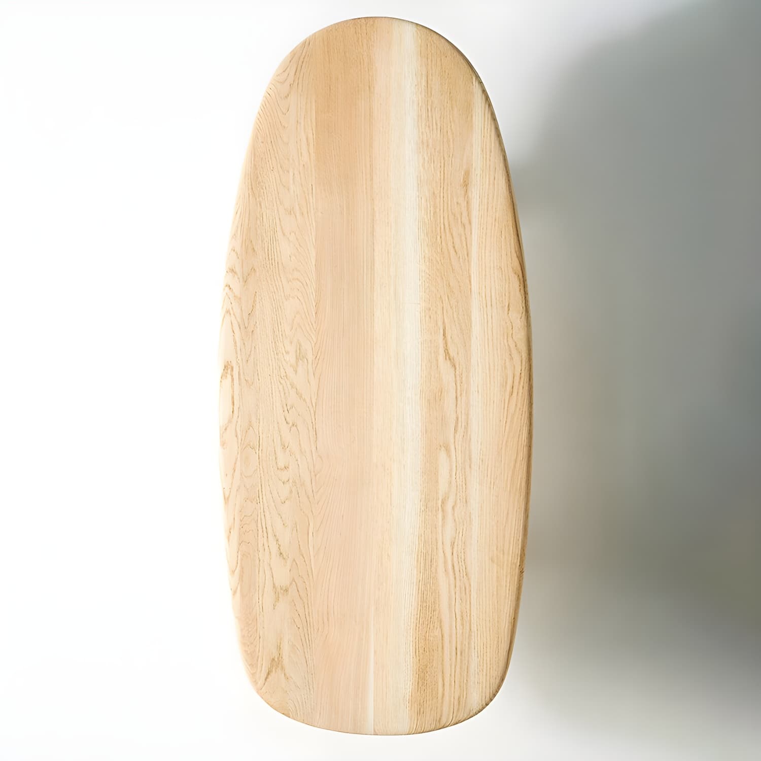 North European Wooden Coffee Table Oval Coffee Table for Living Room thumbnail 7