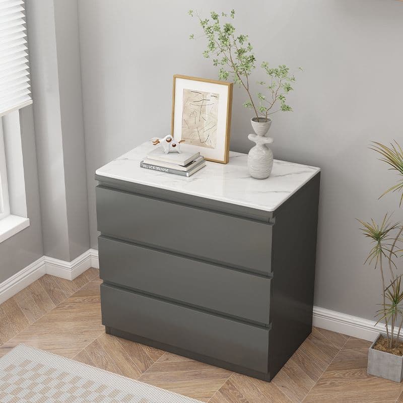 Vertical/Horizontal Gray Double Dresser/Bachelor Chest/Semainier with 5 Drawers/3 Drawers/8 Drawers in a Modern Style