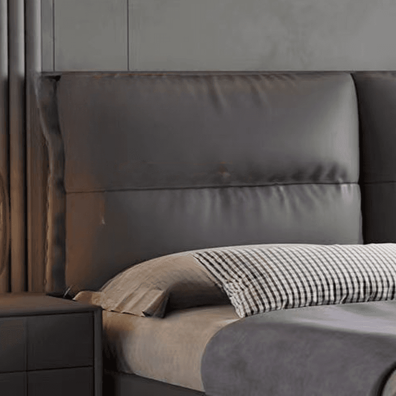 Trendy Panel Headboard in Laminate with No Distressing, Rectangle Shape for King/Queen/Full Bed, Featuring Sponge Upholstery and Standard Height thumbnail 10