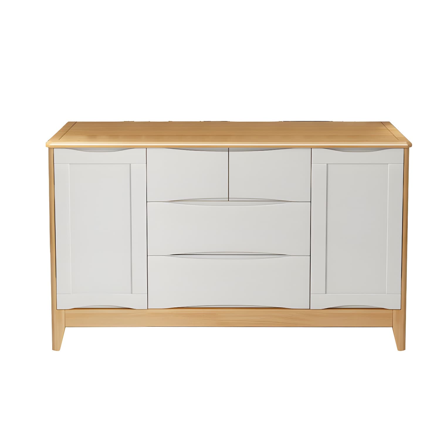 29.5"Tall 4 - Drawer Accent Cabinet, Wooden Rectangle Cabinet thumbnail 6