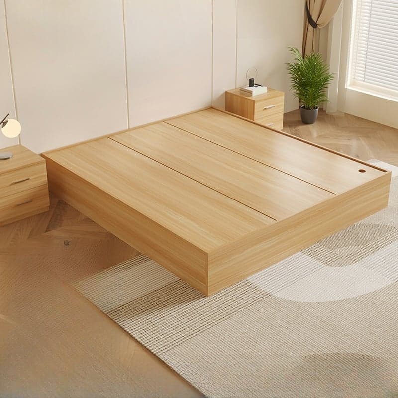 Modern Simple Style Bed Wood No Headboard for Living Room thumbnail 5