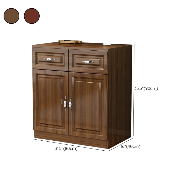 Modern Wood Cabinets Buffets & Sideboards 31.5 inches Width Non-Adjustable Drawers Included thumbnail 13