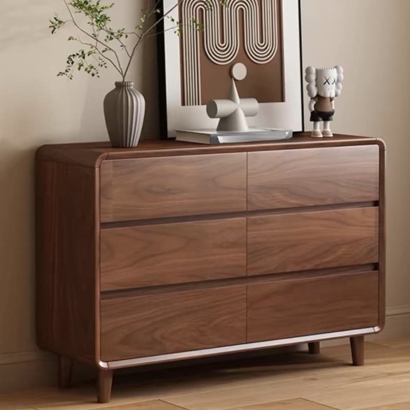 Cocoa Casual Rubberwood Double Dresser/Lingerie Chest with 6/9/5 Drawers Horizontal/Vertical thumbnail 14