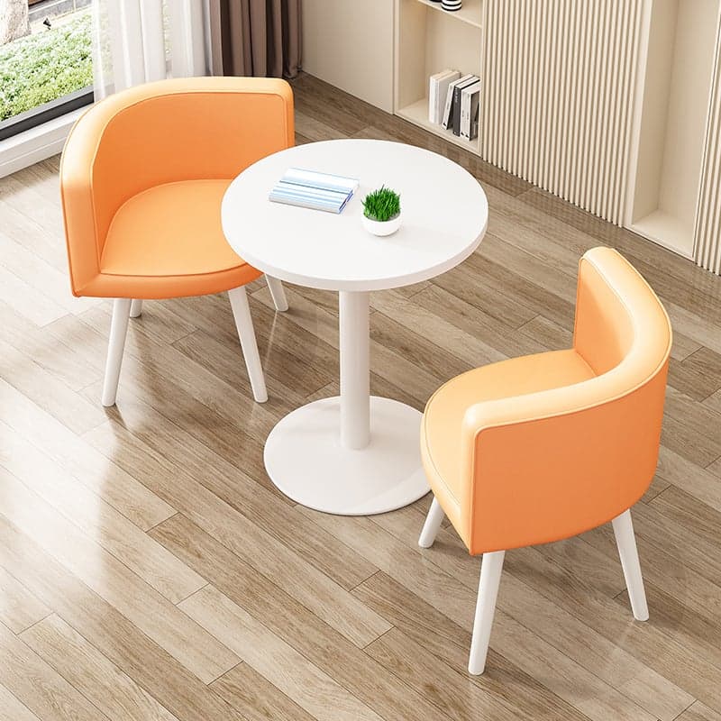 Modern Simple Style Recycled Wood Dining Table Set for 2 thumbnail 9