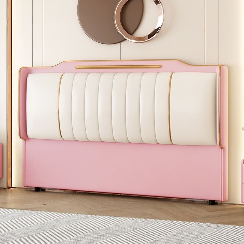 Simplistic Style Wingback Headboard with No Distressing in Pine Wood, Featuring Camelback Shape for King/Queen/Full Bed, Sponge Upholstery Fill, and Standard Height thumbnail 11