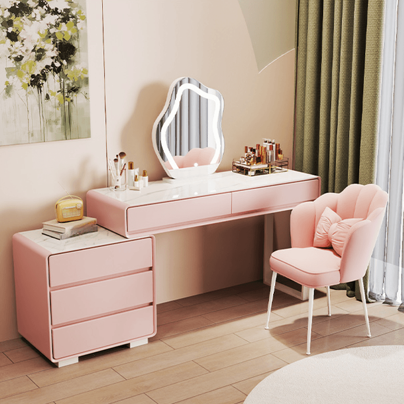 Scalable Push-Pull Vanity Set, Lighting System, Adjustable Touch & Adjustable Brightness, Peony thumbnail 1