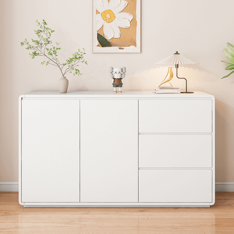 Contemporary Sideboard with 3 Drawers, Closet, Standard/Wide/Narrow Sizes, 1 Shelf, Kitchen Cupboards, and 2/3/Single Doors thumbnail 7