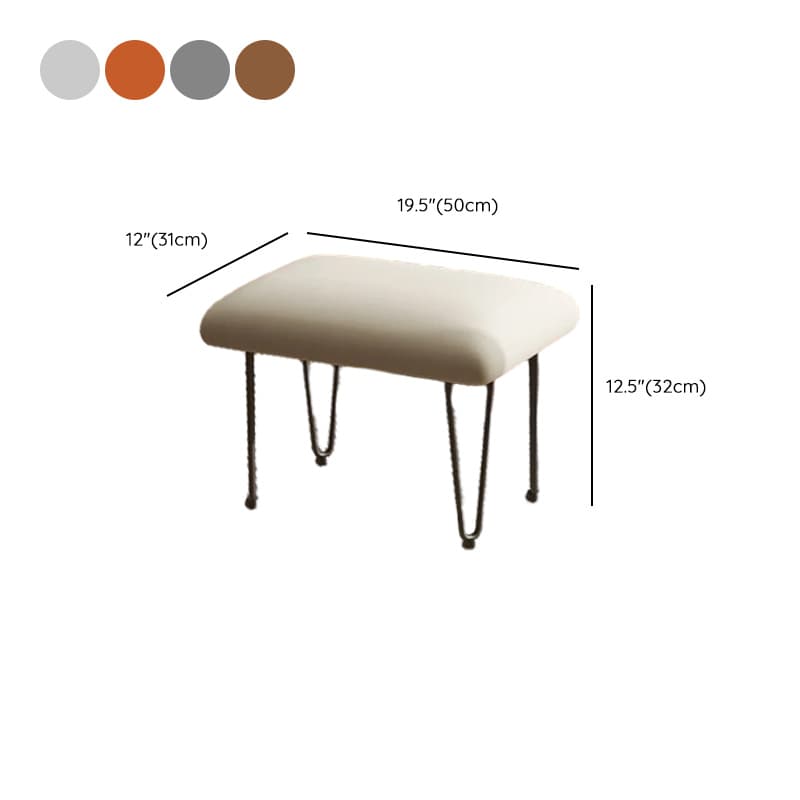 Modern Butter Color/Grey/Auburn Upholstered Padded Rocking Seat with Flared Arm, Scratch-repellent thumbnail 16