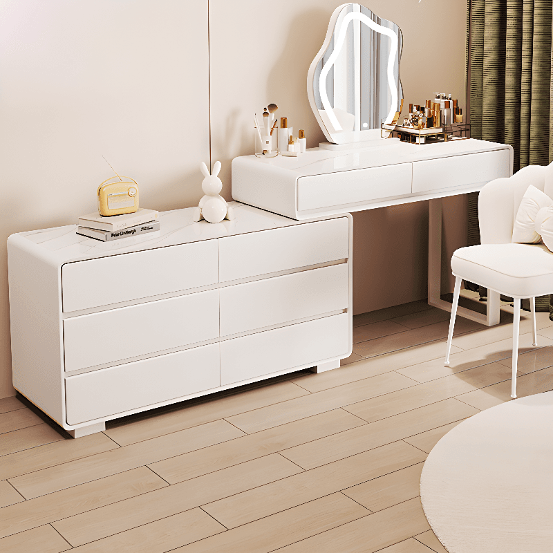 Scalable Push-Pull Vanity Set, Lighting System, Adjustable Touch & Adjustable Brightness, Peony thumbnail 11