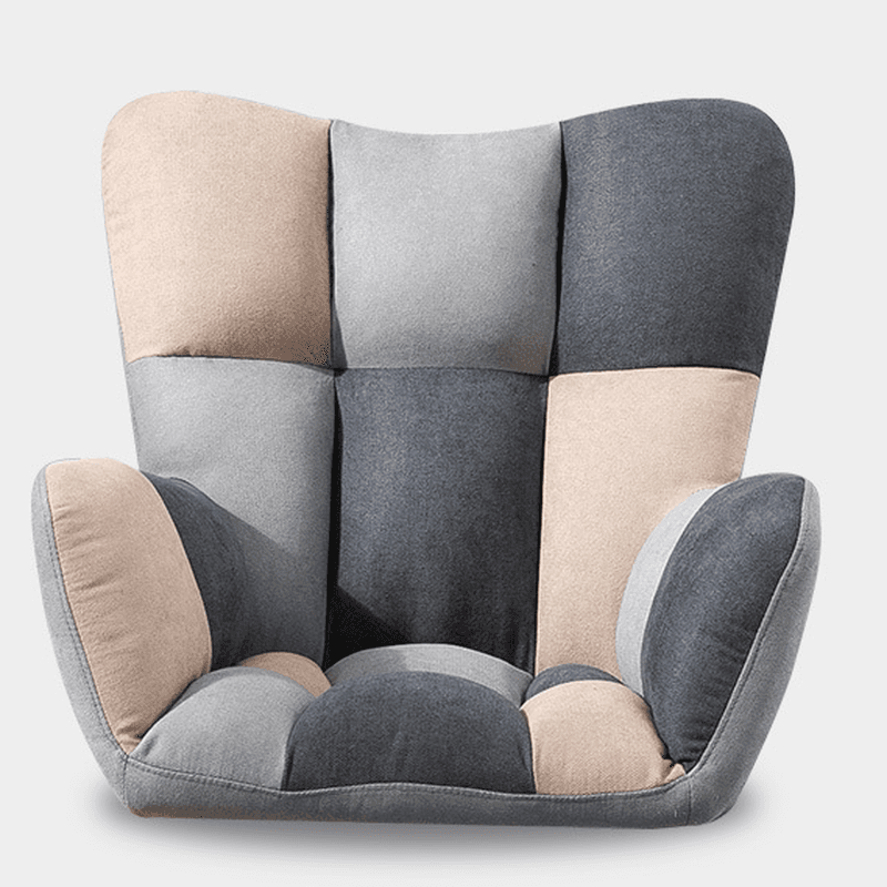Contemporary Alloy Cushioned Living Room Rocking Chair 2 Piece Set with Footstool & Recessed Arm thumbnail 28