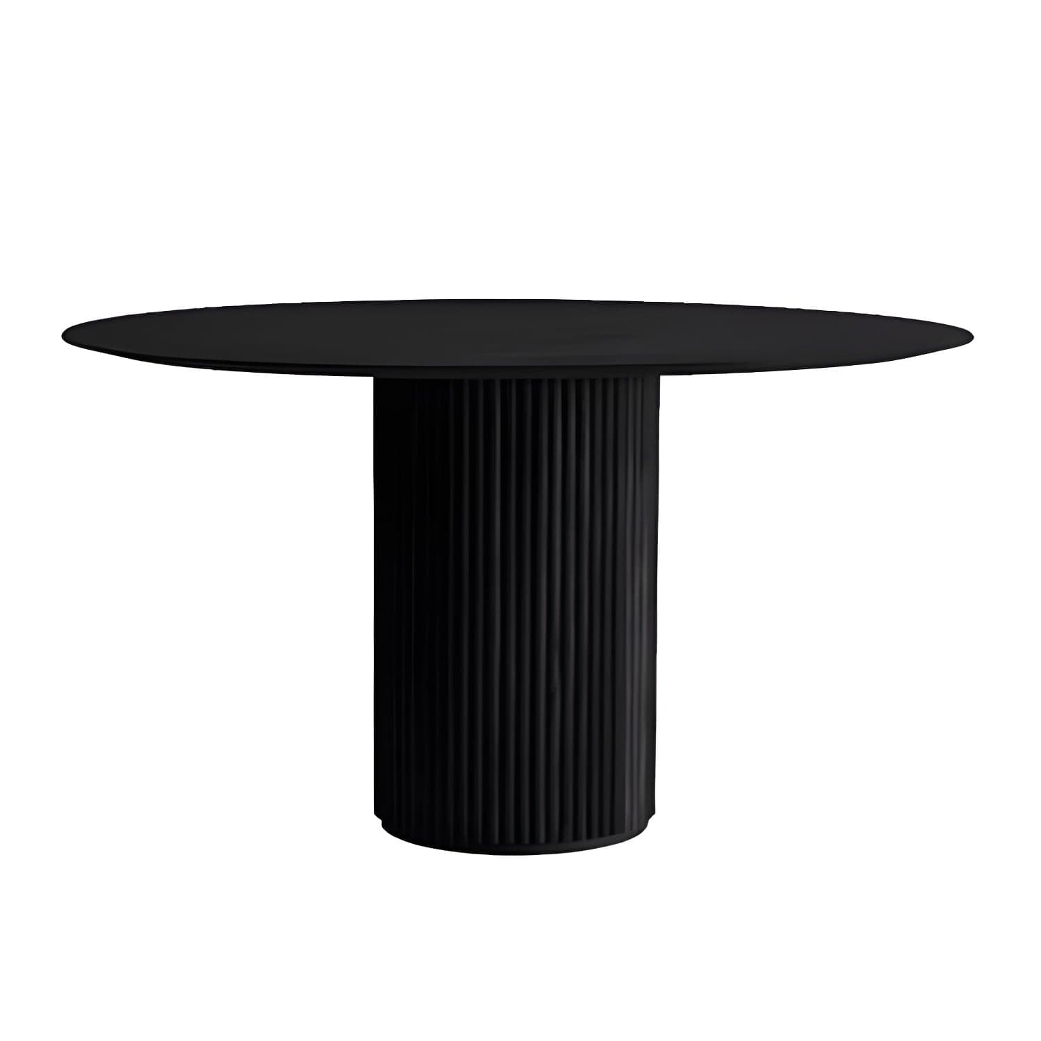 Modern Round Wood Dining Table Home Kitchen Dinner Pedestal Dining Table thumbnail 1