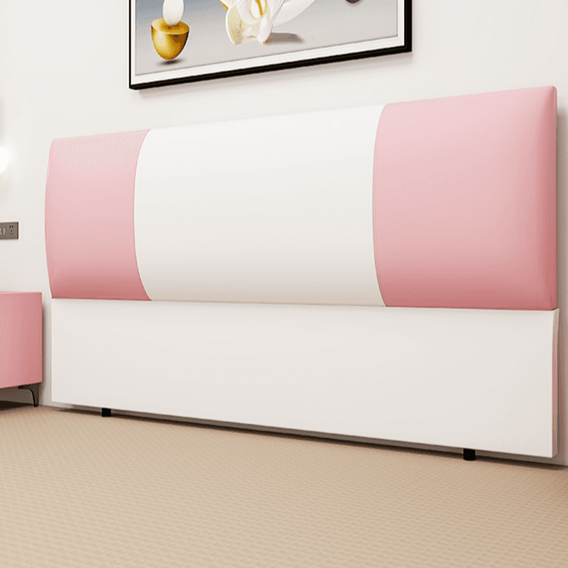 Simplistic Style Panel Headboard in Natural Wood with No Distressing, Rectangular Shape for Queen/Full/Twin XL Bed, Featuring Sponge Upholstery and Standard Height thumbnail 9