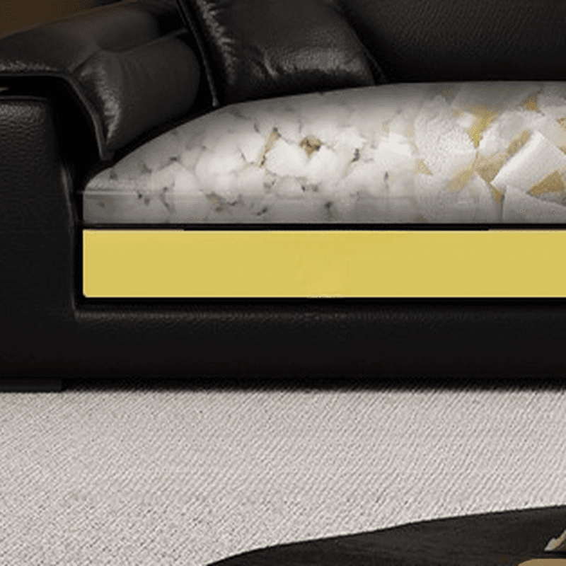 Modish Solid Color Water Resistant Standard Sofa in Light Gray/White/Light Brown with Seats 3/2-seater and 2 Pillows thumbnail 9