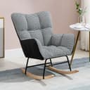 Upholstery Color Black Houndstooth