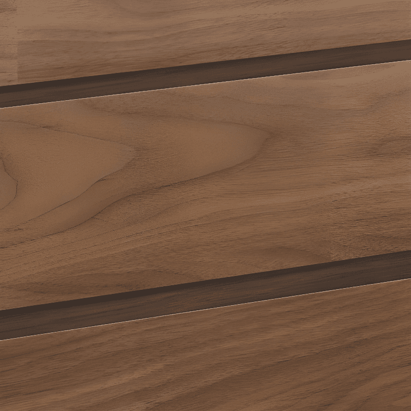 Cocoa Simplistic Natural Wood Double Dresser with 6/9/5 Drawers in Horizontal/Vertical Orientation thumbnail 5