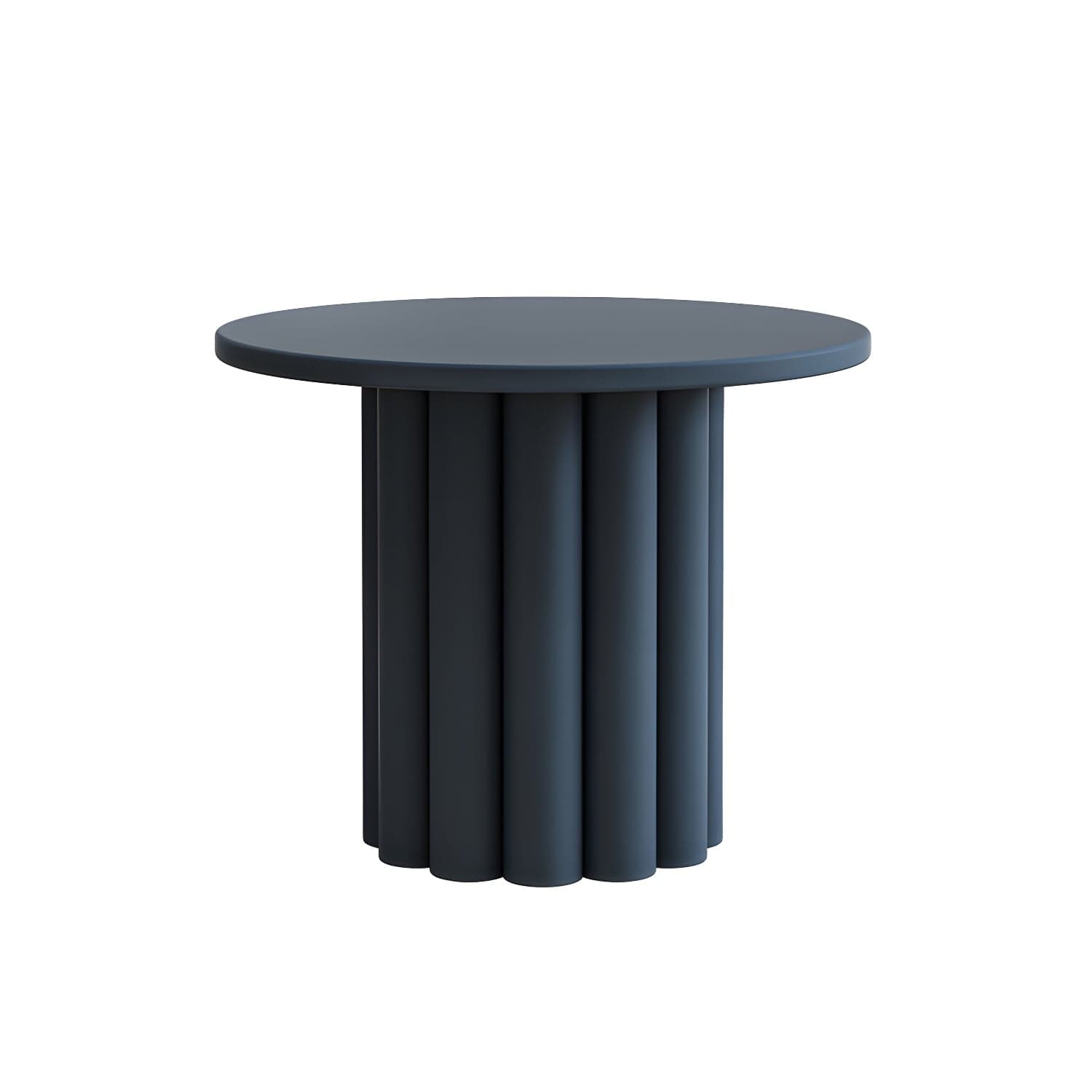 Pedestal Round Coffee Table Set Modern Minimalist Cocktail Table thumbnail 2
