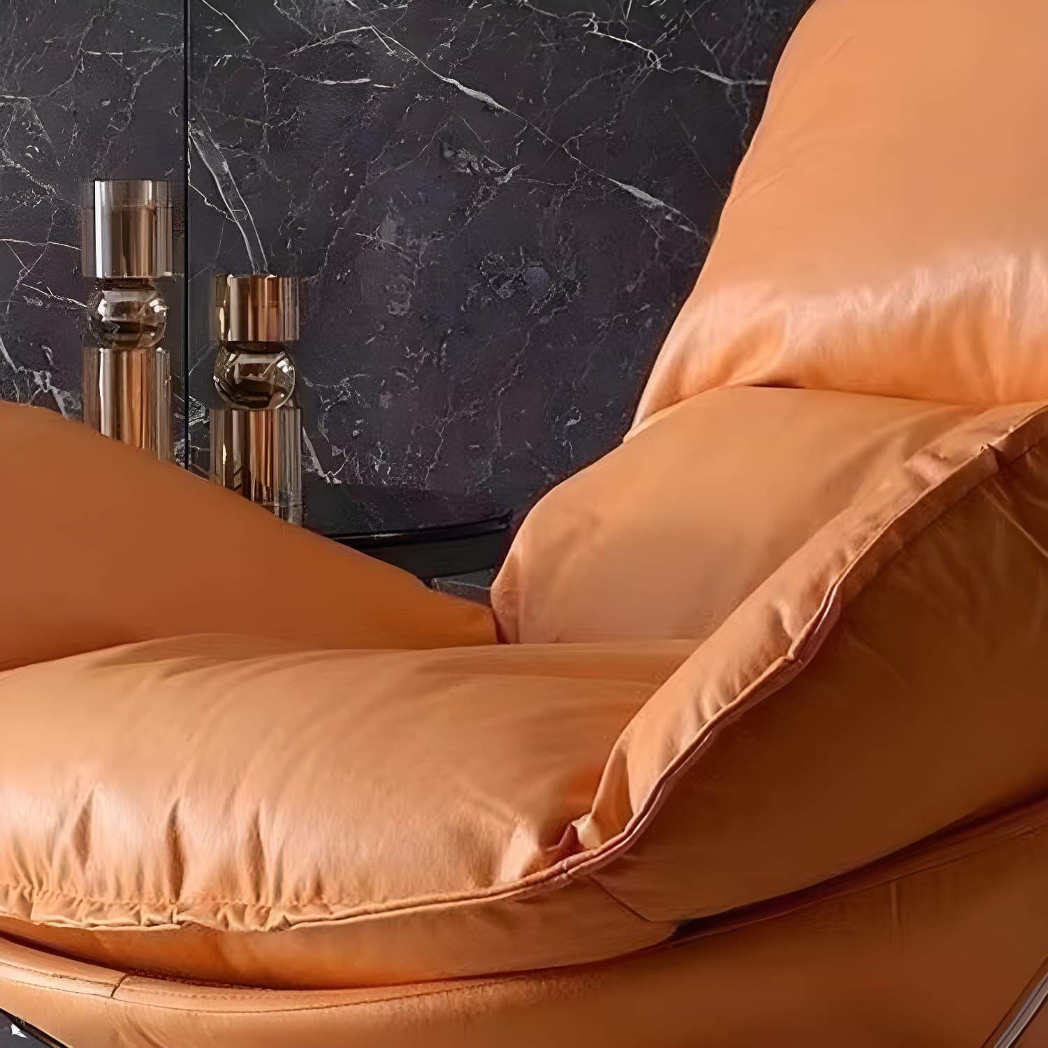 Modern Rocking Chair Upholstered Button-Tufted Glider for Living Room thumbnail 14