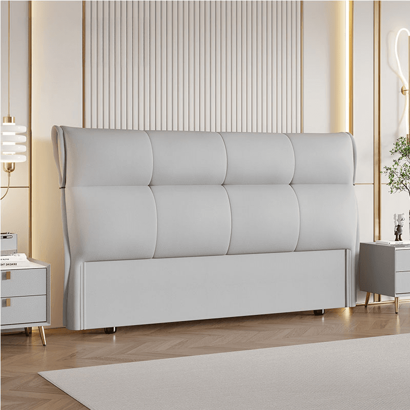 Art Deco Style Panel Headboard with No Distressing, Decorative-stitched Tufting, Rectangle Shape for Queen/Full/Twin XL Bed, Sponge Upholstery Fill, Standard Height thumbnail 5