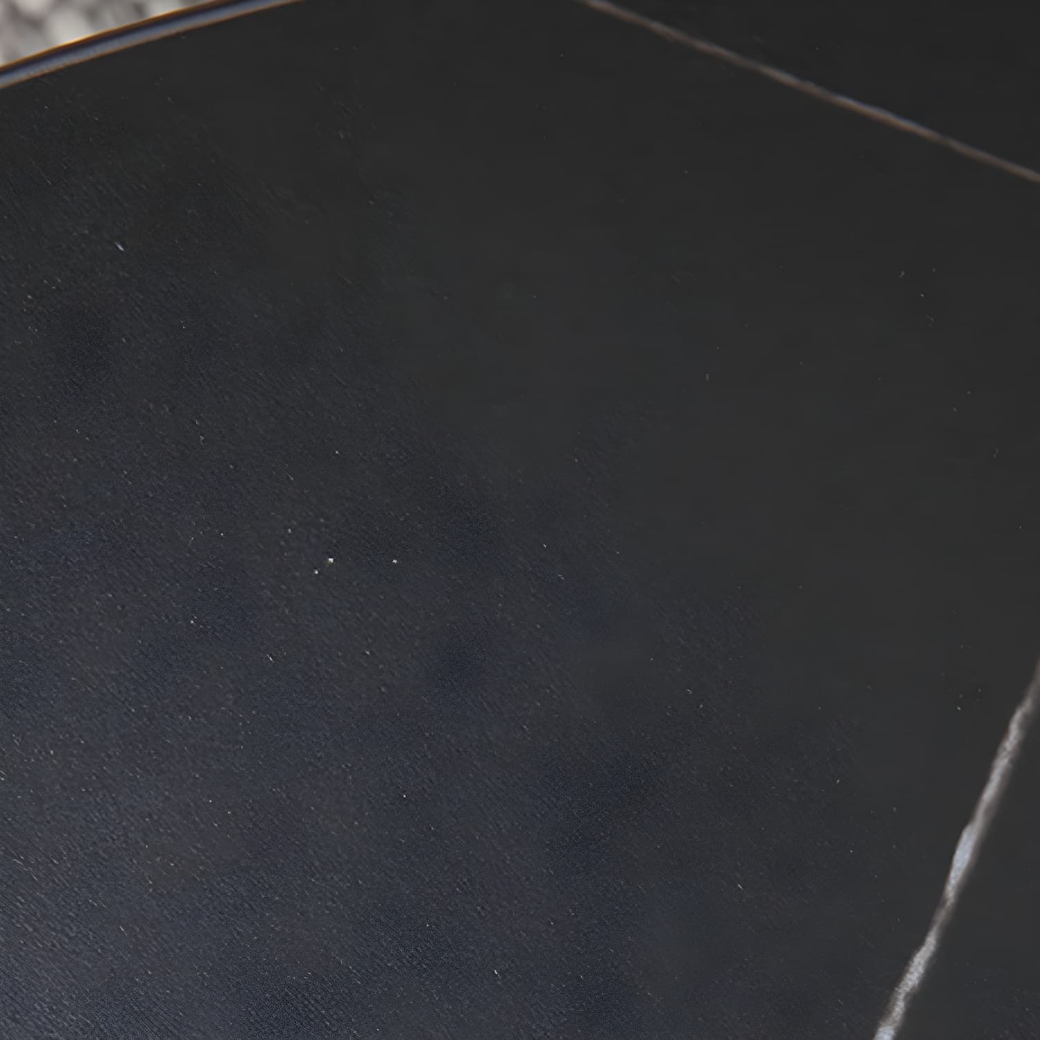 Industrial Square Dinner Table Sintered Stone Table with Metal Base for Home thumbnail 8