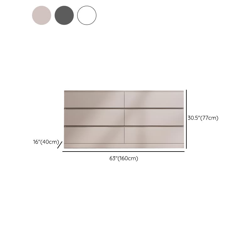 Minimalist Hardwood Horizontal Console Dresser thumbnail 11