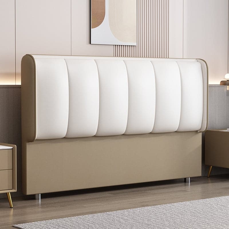 Casual Free-standing Standard King(76"W x 80"L)/Queen(60"W x 80"L)/Full(54"W x 75"L) Panel No Distressing With Legs in Wood and Sponge thumbnail 1