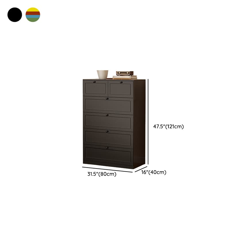 Simplistic Steel Bachelor Chest/Lingerie Chest in Vertical/Horizontal Orientation thumbnail 15