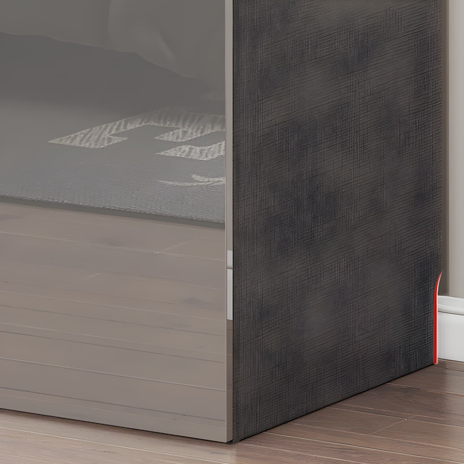 Engineered Wood Wardrobe Closet with Shelves Modern Wardrobe Cabinet for Home thumbnail 6