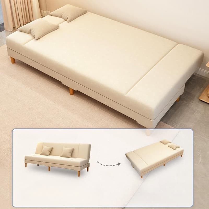 Modern Simple Style Dove Grey/Blue/Green Fold Away Convertible Sofa Living Spaces thumbnail 19