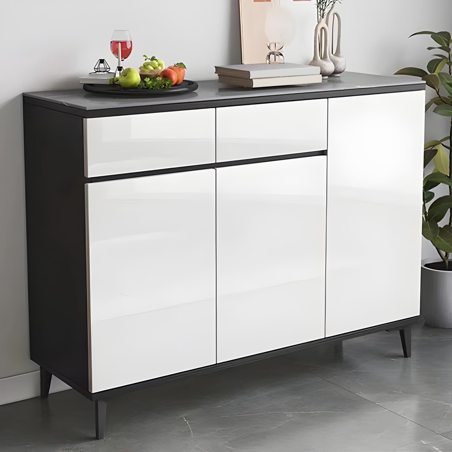 Contemporary Sideboard Cabinet with Drawer and Door for Living Room thumbnail 17