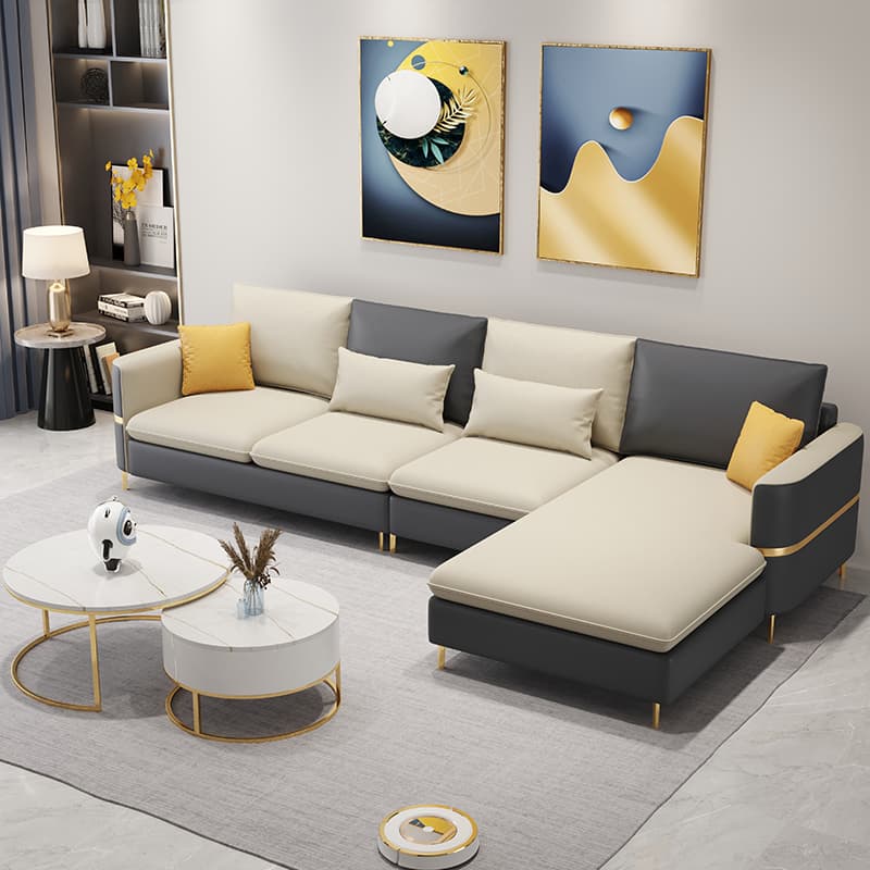 5-seater/1-seater L-Shape/Straight Right/Horizontal Sofa Recliner/Sofa Couch thumbnail 2