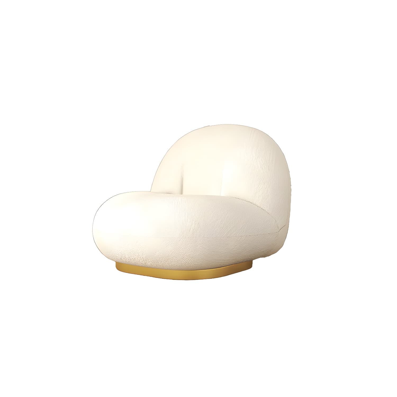 Contemporary Curved Sofa with Tight Back Standard Armless Sofa for Living Room thumbnail 12