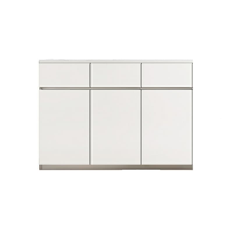 50'' Modern Wood Sideboard/Credenza with Drawers, Cabinets, and Non-adjustable Shelves thumbnail 2