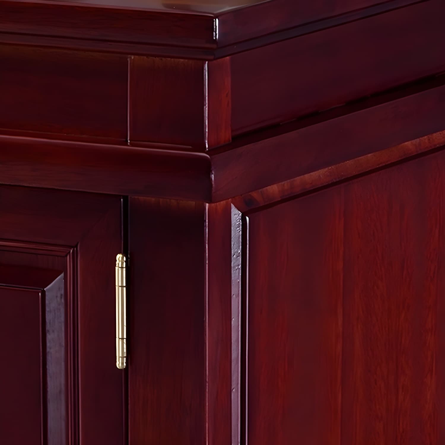 Wooden TV Cabinet Classical Storage TV Stand for Living Room thumbnail 9