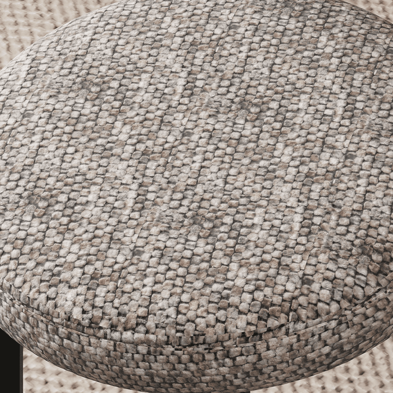 Modish Dining Room Side Chair with Padded Upholstery, Timber Legs, and Low Back thumbnail 7