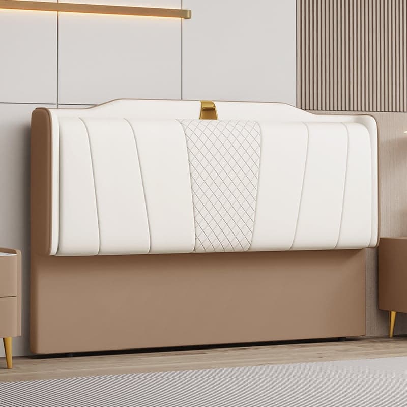 Modish Style Panel Headboard in Pine Wood with No Distressing, Rectangle Shape for Queen/Full/Twin XL Bed, Featuring Sponge Upholstery and Standard Height thumbnail 6