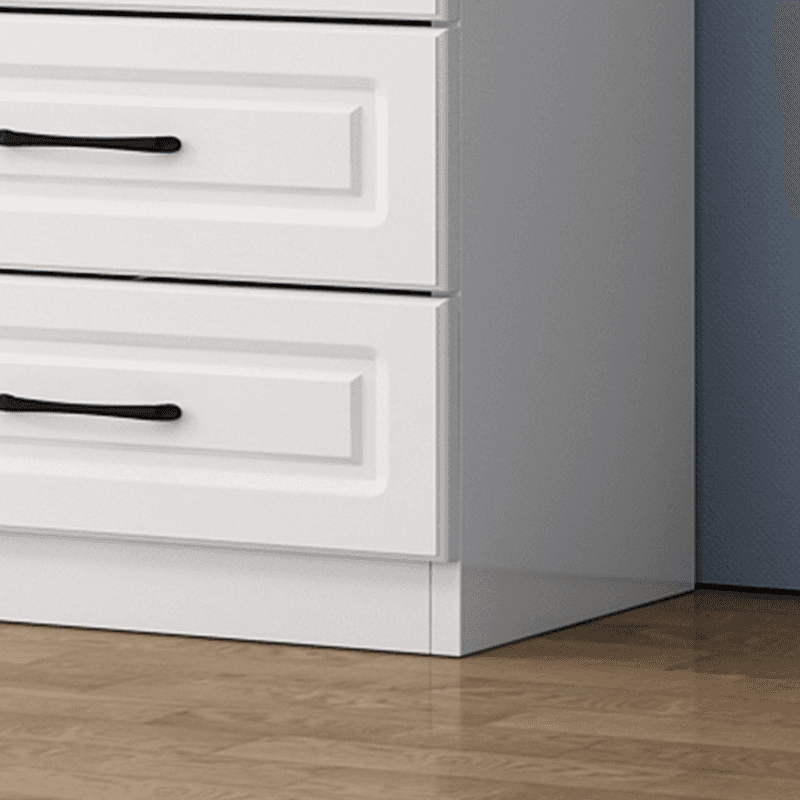Simple Vertical/Horizontal Chalk Bachelor Chest in Wood with 3 Drawers/5 Drawers/6 Drawers thumbnail 5
