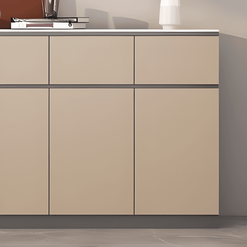 Four Internal Shelves/Two Internal Shelves & 4 Doors/5 Doors & 2 Drawers/5 Drawers Standard Sintered Stone Sideboard with Compartment thumbnail 9